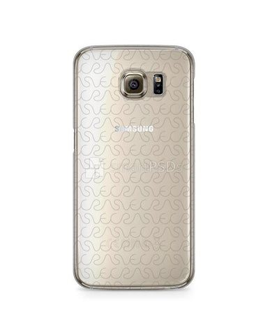 Samsung Galaxy S6 Edge 3d Crystal Mobile Case Design Mockup 2015