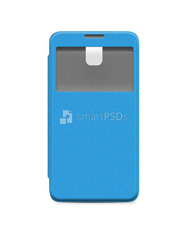 Samsung Galaxy Note 3 PU Flip Mobile Case Design Mockup 2013
