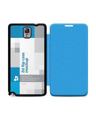 Samsung Galaxy Note 3 PU Flip Mobile Case Design Mockup 2013