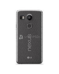 Google Nexus 5X- UV PC Clear Mobile Case Design Mockup 2015ect Printing