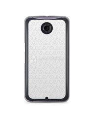 Google Nexus 6 2d Clear Mobile Case Design Mockup 2014