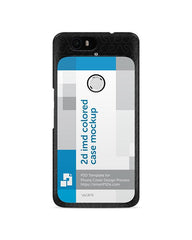 Google Nexus 6P 2d IMD Colored Mobile Case Design Mockup 2015