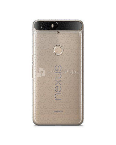 Google Nexus 6P- UV PC Clear Mobile Case Design Mockup 2012