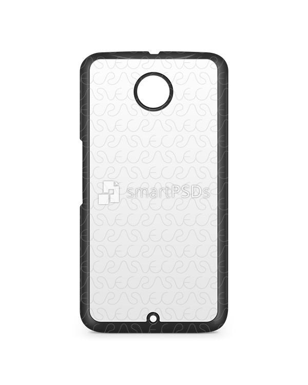 Google Nexus 6 2d IMD Colored Mobile Case Design Mockup 2014