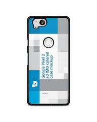Google Pixel 2 2d IMD Colored Mobile Case Design Mockup 2017 