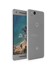Google Pixel 2 Vinyl Skin Design Mockup 2017 (Front-Back Angled)