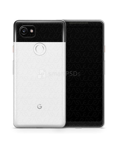 Google Pixel 2 XL UV TPU Clear Case Design Mockup 2017