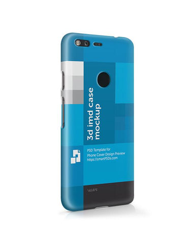 Google Pixel 3d IMD Mobile Case Design Mockup 2016- Right view