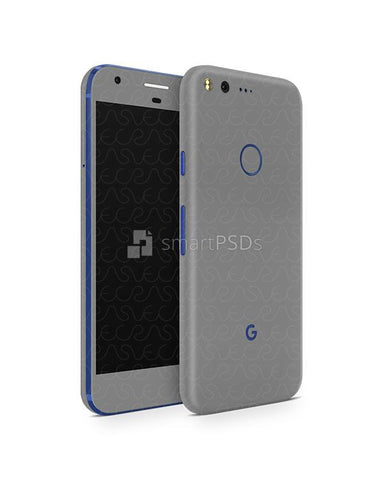 Google Pixel Vinyl Skin Design Mockup 2016 (Front-Back Angled)