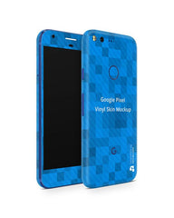 Google Pixel Vinyl Skin Design Mockup 2016 (Front-Back Angled)