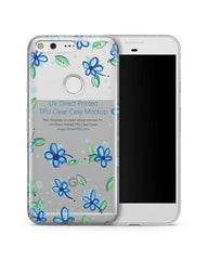 Google Pixel-XL TPU Clear Phone Cover Design Template