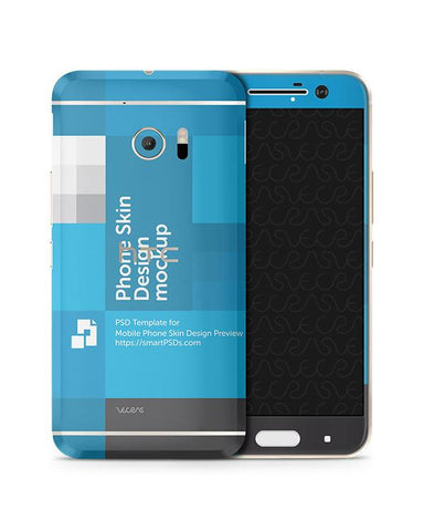 HTC 10 Mobile Skin Design Template