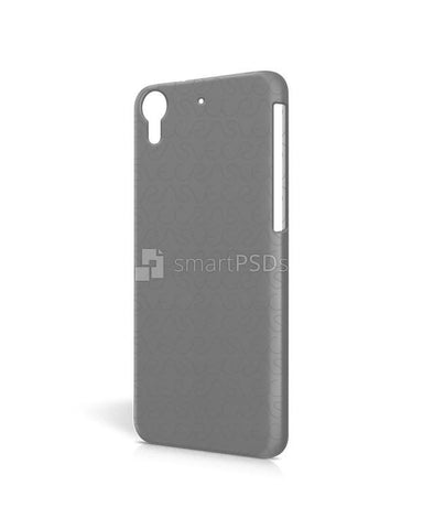HTC Desire 626 3d IMD Phone Cover Design Template- Left view