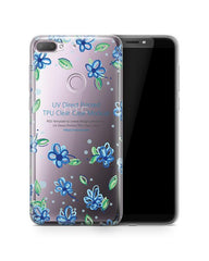 HTC Desire 12 Plus UV TPU Clear Case Design Mockup 2018