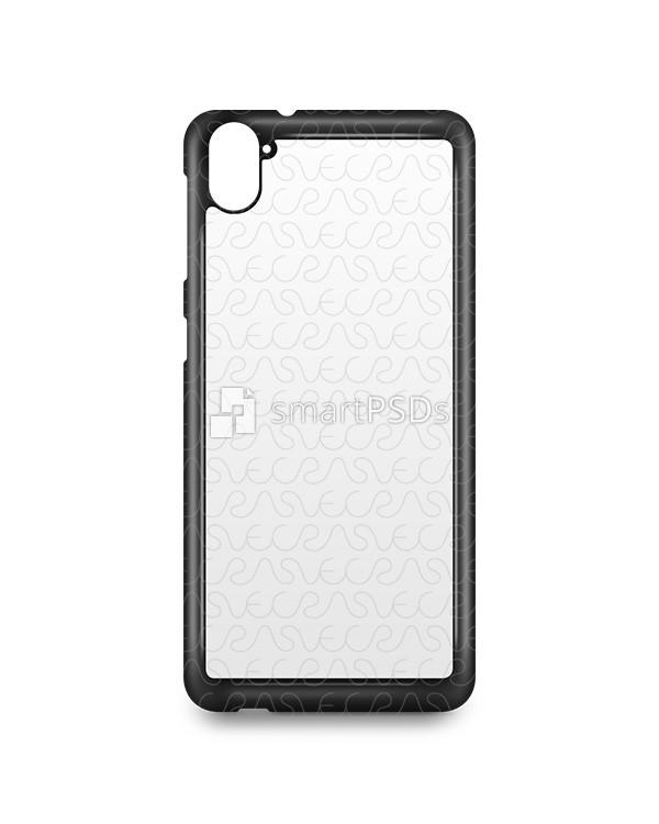 HTC Desire 826 2d IMD Colored Mobile Case Design Mockup 2015