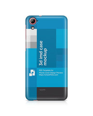 HTC Desire 826 3d IMD Mobile Case Design Mockup 2015