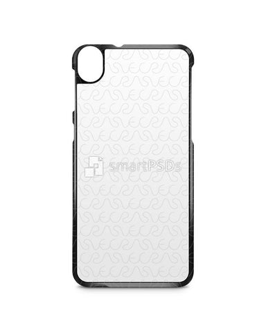 HTC Desire 820 2d IMD Colored Mobile Case Design Mockup 2014