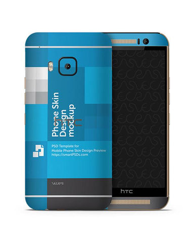 HTC One M9 Mobile Skin Design Template