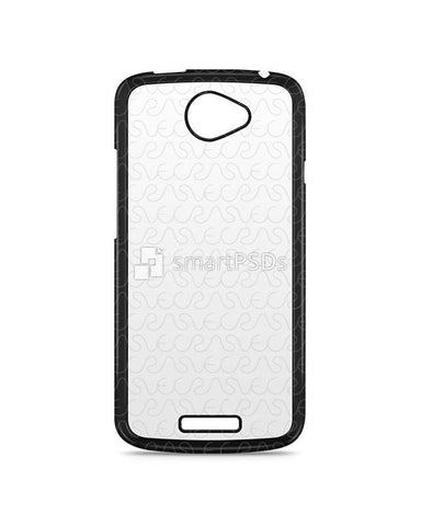HTC One S 2d IMD Colored Mobile Case Design Mockup 2012