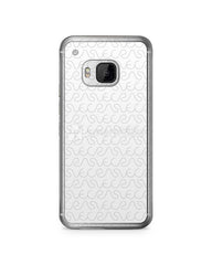 HTC One M9 2d Clear Mobile Case Design Mockup 2015