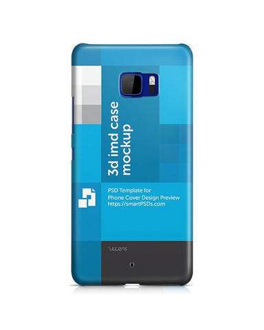 HTC U Ultra 3d IMD Mobile Case Design Mockup 2017