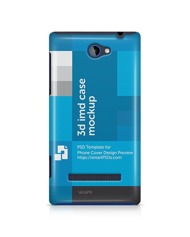HTC Windows Phone 8S 3d IMD Mobile Case Design Mockup 2012