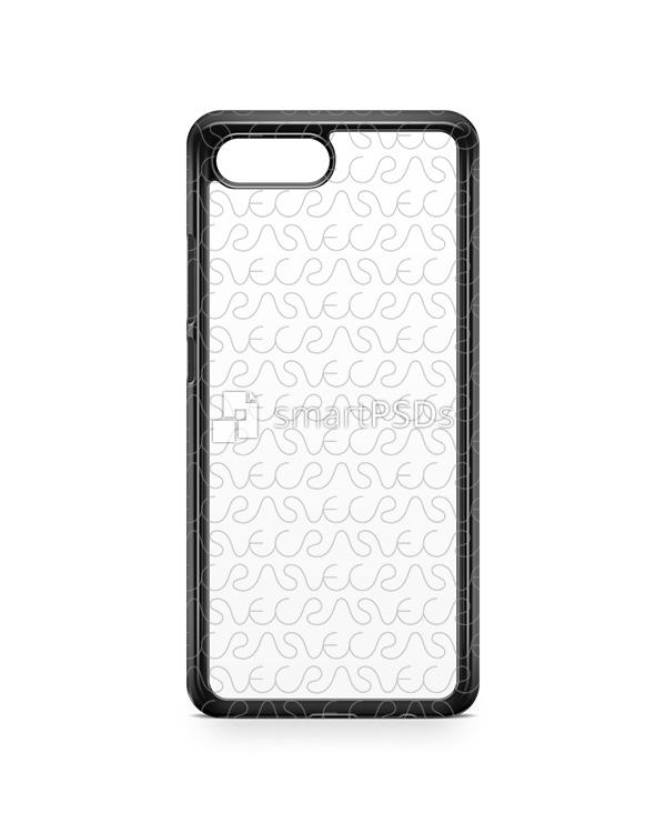 Honor 10 2d PC Colored Case Design Mockup 2018