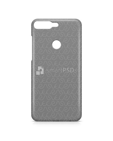 Honor 7C 3d IMD Case Design Mockup 2018