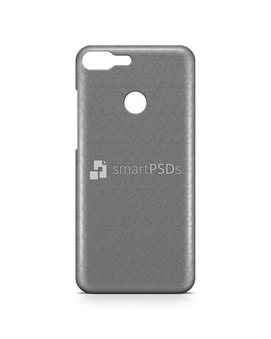 Huawei Honor 9 Lite 3d IMD Case Design Mockup Back 2017