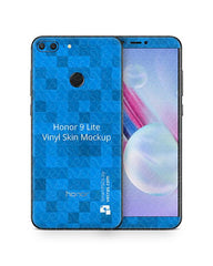 Honor 9 Lite Vinyl Skin Design Mockup 2017