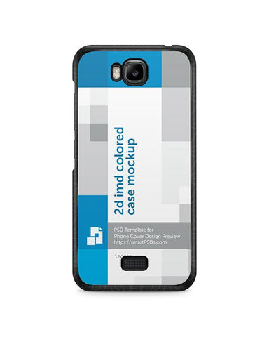 Huawei Honor BEE 2d IMD Colored Mobile Case Design Mockup 2015