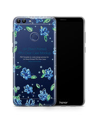 Huawei Enjoy 7s UV TPU Clear Case Design Mockup
