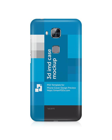 Huawei G8 3d IMD Mobile Case Design Mockup 2015