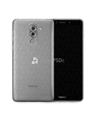 Huawei Honor 6X UV TPU Clear Case Design Mockup 2016
