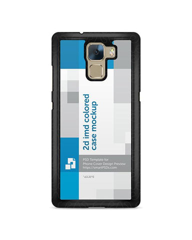 Huawei Honor 7 2d IMD Colored Mobile Case Design Mockup 2015