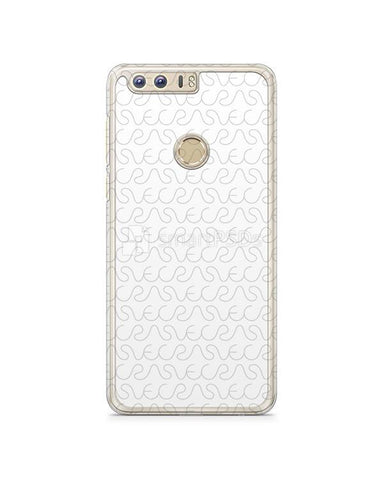Huawei Honor 8 2d Clear Mobile Case Design Mockup 2016