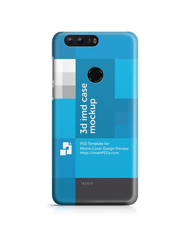 Huawei Honor 8 3d IMD Mobile Case Design mockup 2016
