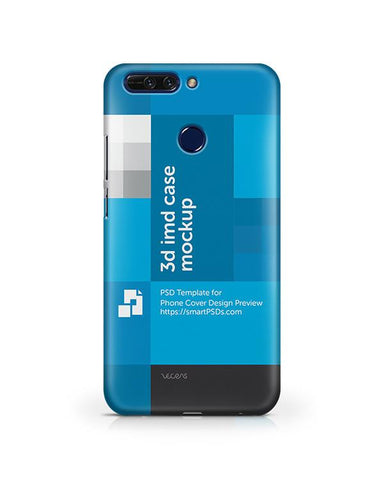 Huawei Honor 8 Pro 3d IMD Mobile Case Design Mockup 2017