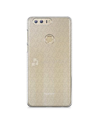 Huawei Honor 8- UV PC Clear Mobile Case Design Mockup 2016