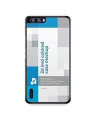 Huawei Honor 6 Plus 2d IMD Colored Mobile Case Design Mockup 2014