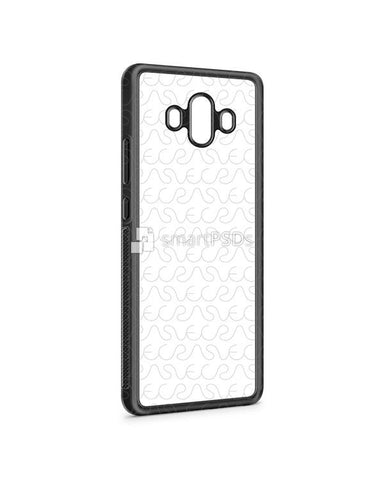 Huawei Mate 10 2d RubberFlex Case Design Mockup 2017 (Angled)
