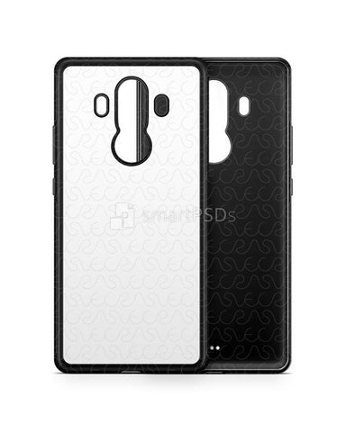 Huawei Mate 10 Pro 2d RubberFlex Case Design Mockup 2017