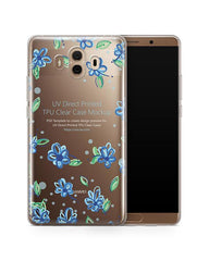 Huawei Mate 10 UV TPU Clear Case Design Mockup 2017