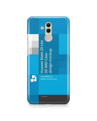 Huawei Mate 20 Lite 3d IMD Case Design Mockup 2018
