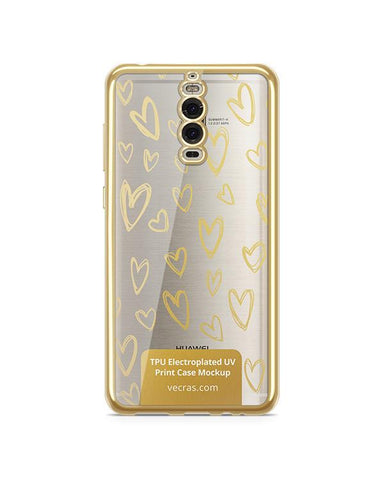 Huawei Mate 9 TPU Electroplated Case Design Mock-up 2016