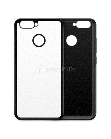 Huawei Nova 2 2d RubberFlex Case Design Mockup 2017
