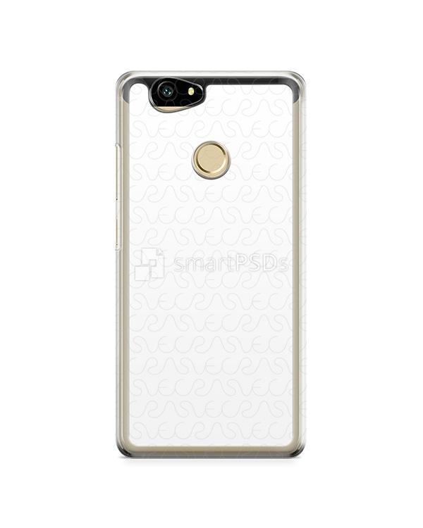 Huawei Nova 2d PC Clear Case Design Mockup 2016