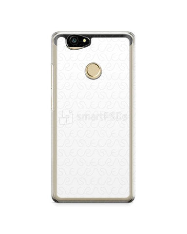 Huawei Nova 2d PC Clear Case Design Mockup 2016