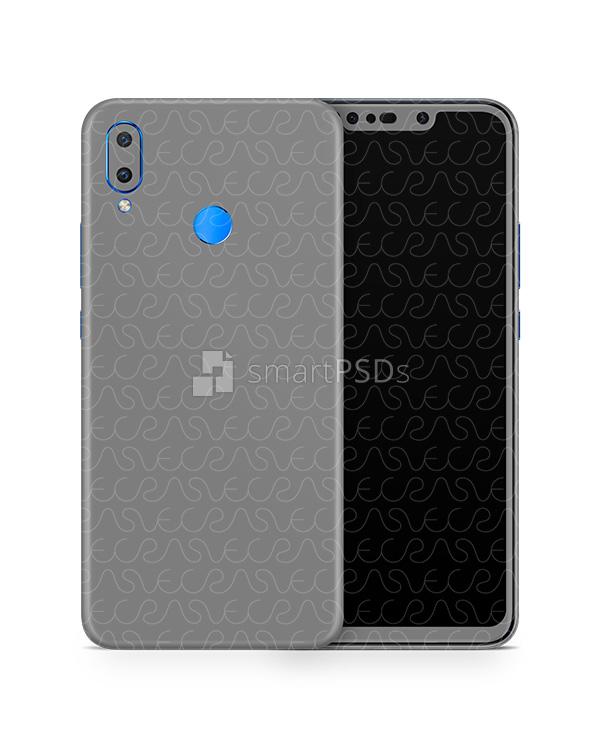 Huawei Nova 3i Vinyl Skin Design Mockup 2018