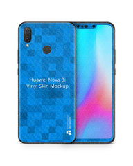 Huawei Nova 3i Vinyl Skin Design Mockup 2018